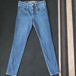 Size 2, American Eagle dark wash jeans